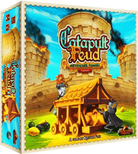 Game Expansion Catapult Feud Artificer's Tower for 2 Players 14+ Years Old (EN) Vesuvius Media