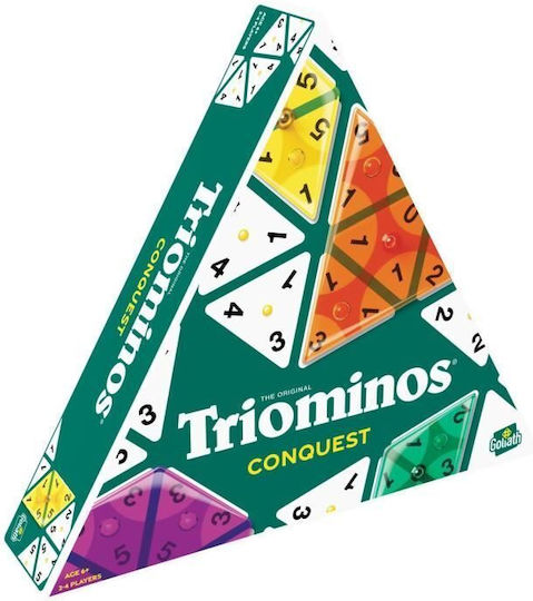 Board Game Triominos Conquest for 2-4 Players 6+ Years Old Goliath
