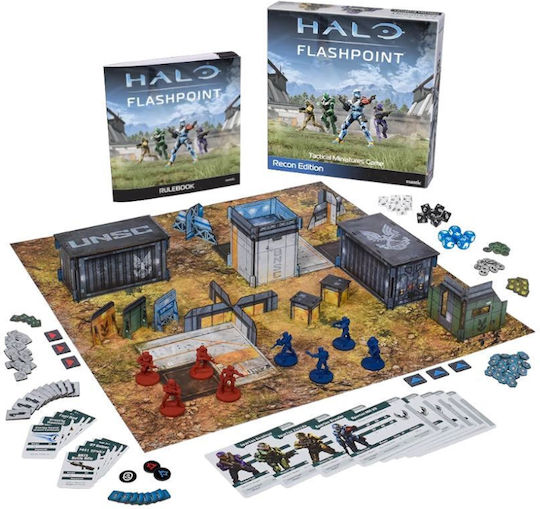 Επιτραπέζιο Παιχνίδι Halo: Flashpoint (Spartan Edition) για 2 Παίκτες 14+ Ετών (EN) Mantic