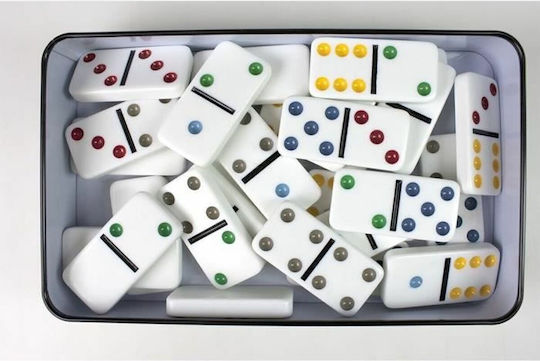 Επιτραπέζιο Παιχνίδι Domino Double Six για 2 Παίκτες 5+ Ετών (EN) Tactic