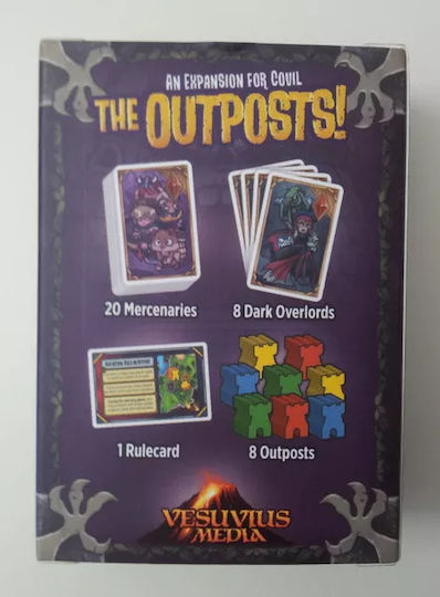 Game Expansion Επέκταση Covil: The Dark Overlords - The Outposts (EN) Vesuvius Media