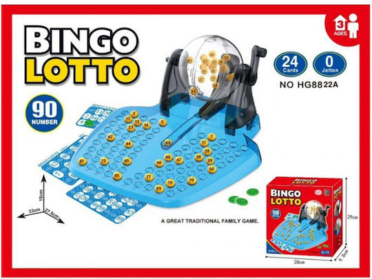 Board Game Bingo Lotto 8+ Years Old (EN) Martin Toys