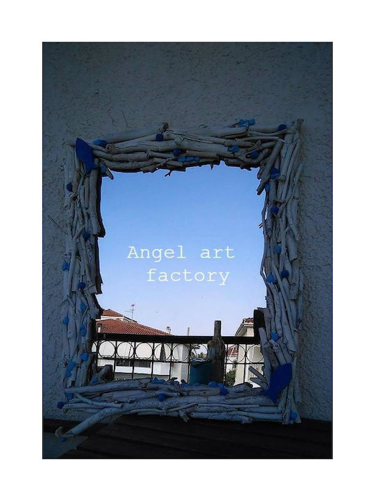 Decorative Mirror "White Driftwood"