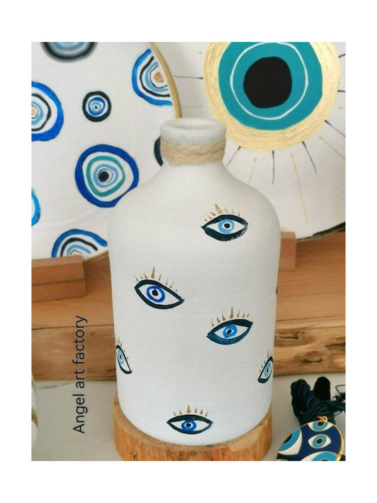Διακοσμητικό Κεραμικό Βάζο Eyes