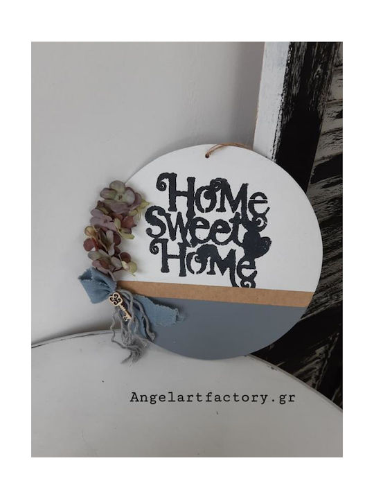Decorative Wooden Wall Sign "Home Sweet Home"