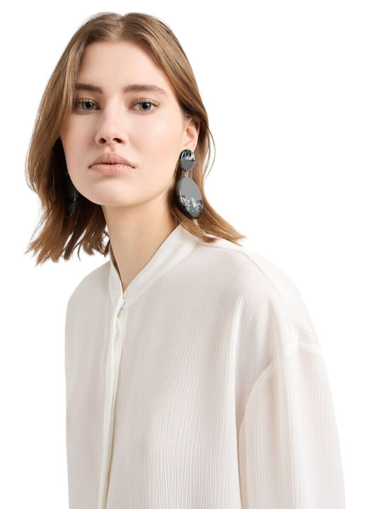 Women's Long Sleeve Shirt White