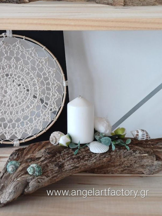 Decorative Driftwood Candle Holder