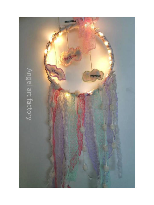 Dreamcatcher "Pink-Mint" Cloud Lights