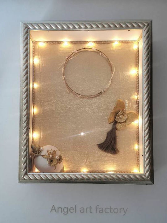 Cutie Vintage Verticală pentru Coroane de Nuntă Suspendate