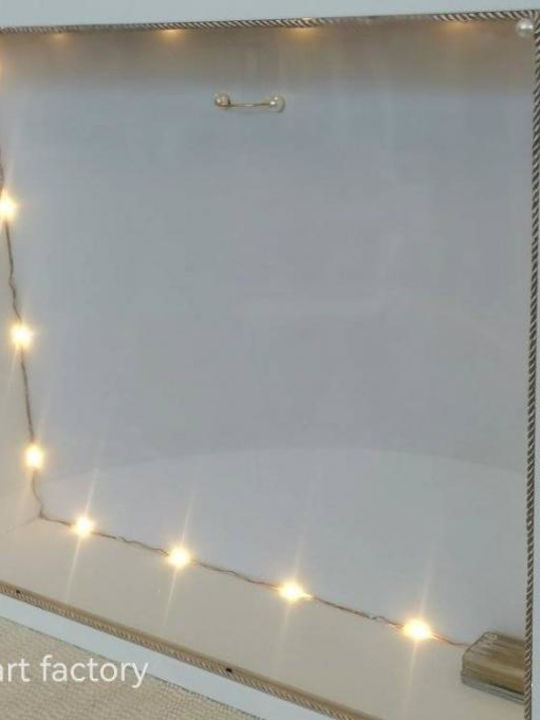 Hanging White Crown Case