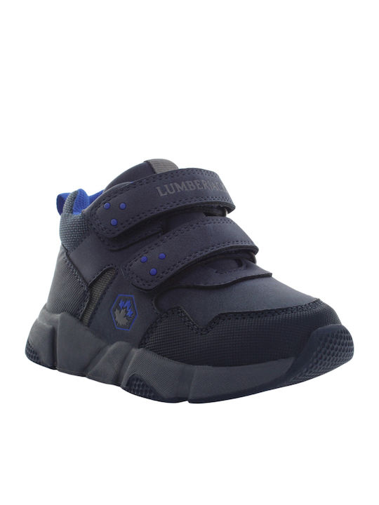 Lumberjack Miguel Booties Navy Blue