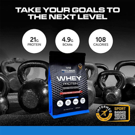 Whey Whey Protein with Flavor Strawberry 900gr