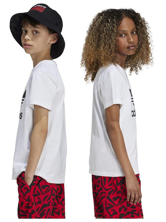 Kids' T-shirt White Trefoil