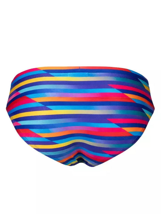 Arena Stripe Swim Παιδικό Μαγιό Σλιπ Navy Μπλε