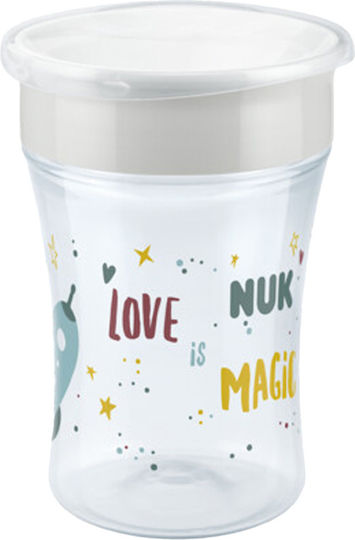 Nuk Baby Cup Magic Cup made of Plastic Gray 230ml for 8m+m+ 10.007.641