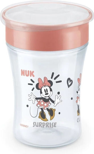 Nuk Baby Cup Magic Cup made of Silicone Red Minnie 230ml for 8m+m+