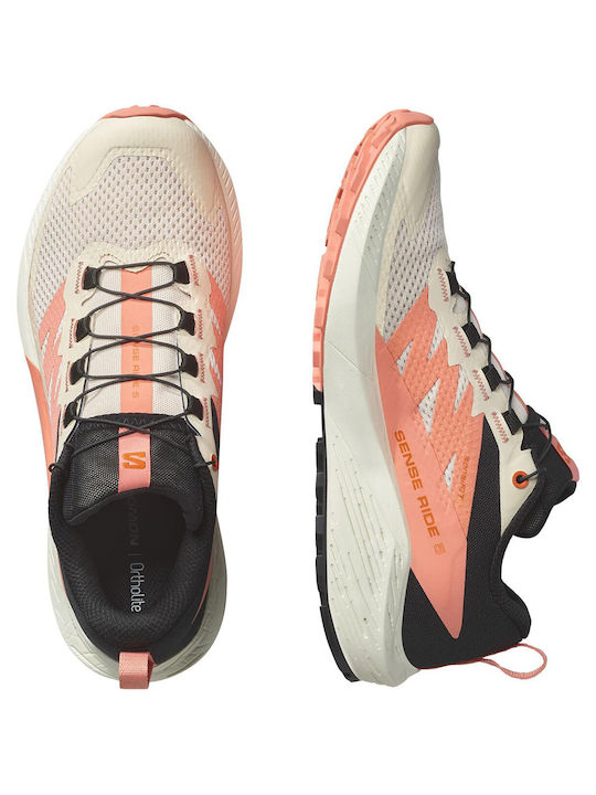 Salomon Sense Ride 5 Running Tender Peach