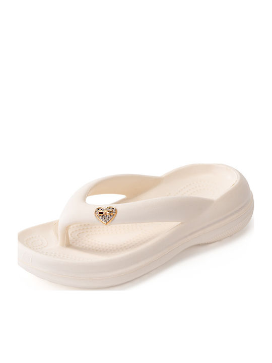 Women's Flip Flops White