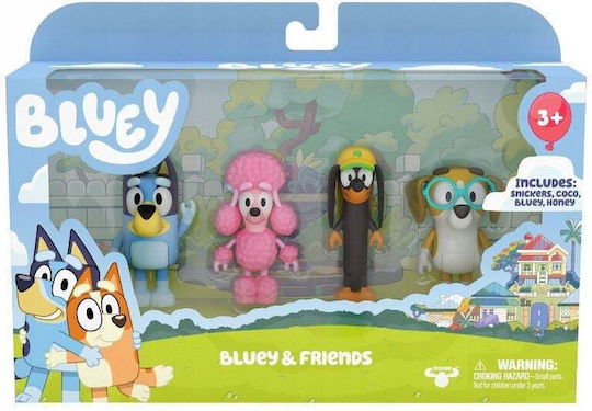 Giochi Preziosi Bluey & Freunde für 3+ Jahre Miniatur-Spaßspielzeug