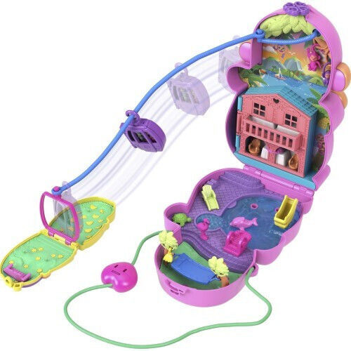 Mattel Polly Polly Pocket Momma Monkey & Baby για 4+ Ετών