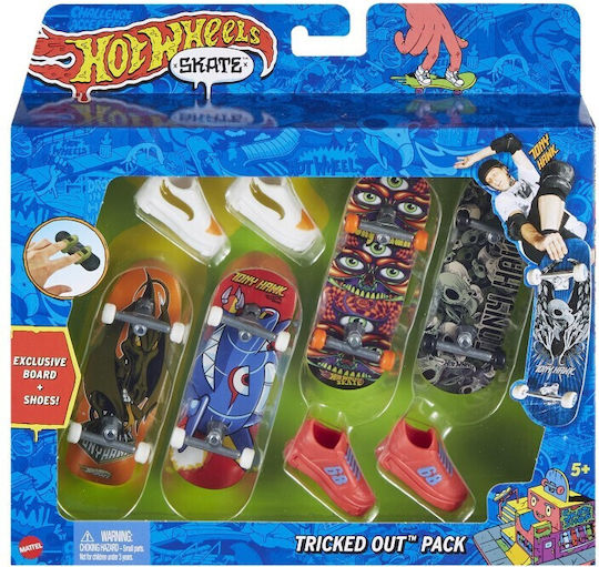 Mattel Miniature Toy Skate & Shoes for 5+ Years Old (Various Designs/Assortments of Designs) 1pc