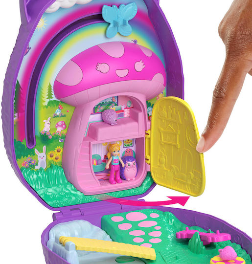 Mattel Toc Geantă Arici Polly Pocket pentru 3+ Ani