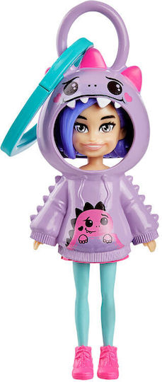 Mattel Dinosaur Hoodie Polly Pocket For 4+ Years 7.6cm (Miscellaneous Designs)