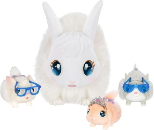 Moose Toys Set De Joacă Mama Iepuraș Surpriză Micile Animale De Companie Vii Pentru 4+ Ani