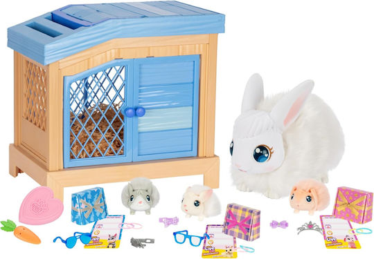 Moose Toys Set De Joacă Mama Iepuraș Surpriză Micile Animale De Companie Vii Pentru 4+ Ani