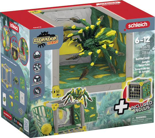 Schleich-S Jungle Tarantula για 7-12 Ετών 23εκ. (Διάφορα Σχέδια)