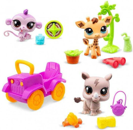 Basic Fun Παιχνίδι Μινιατούρα Littlest Pet Shop (Διάφορα Σχέδια)