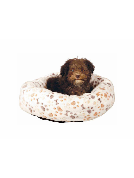 Trixie Comfortable Poof Dog Bed Beige 50x40cm