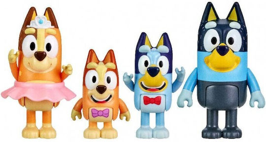 Giochi Preziosi Bluey Family Figures For Age 3+ (Miscellaneous Designs)