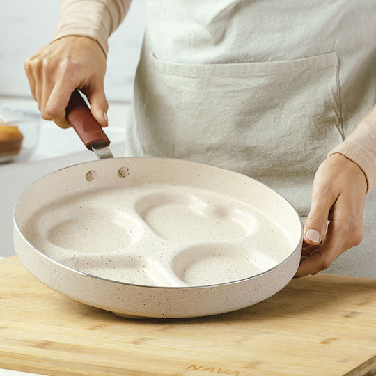 Nava Terrestrial Pan for Pancakes made of Aluminum with Non-Stick Coating 26cm