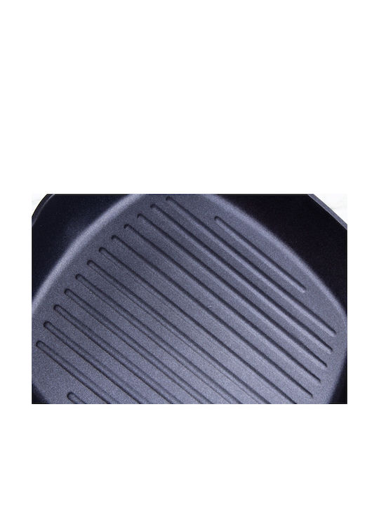 Berlinger Haus Monaco Collection Grill With Lid made of Aluminum with Non-Stick Coating 28cm