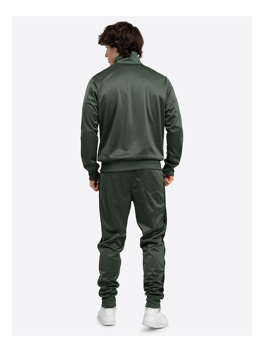 Lonsdale Pember Sweat Set Green