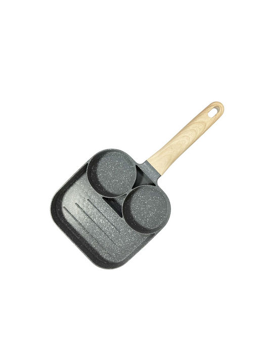 Sidirela Synamore Pfanne für Pfannkuchen aus Aluminium