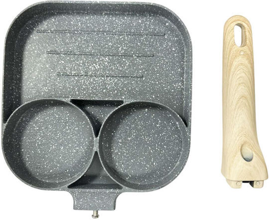 Sidirela Synamore Pan for Pancakes made of Aluminum