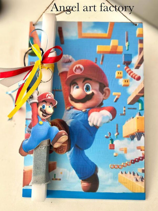Λαμπάδα Καδράκι Super Mario