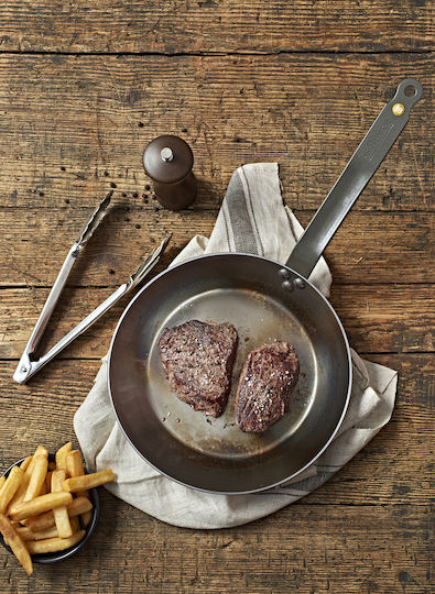De Buyer Steak Lover Тиган от Въглеродна Стомана 26см