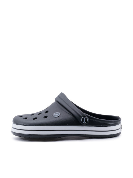 Cubanitas Men's Clogs Black