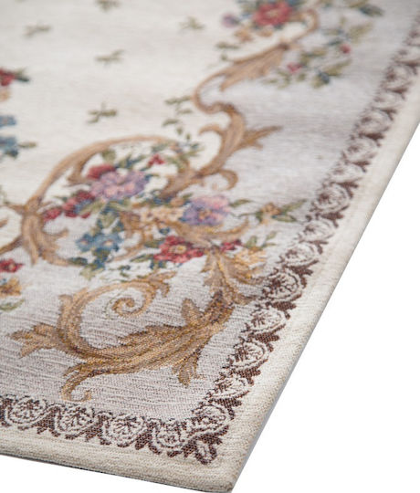 Royal Carpet Canvas Aubuson Αντιολισθητικό 75x150cm Καφέ