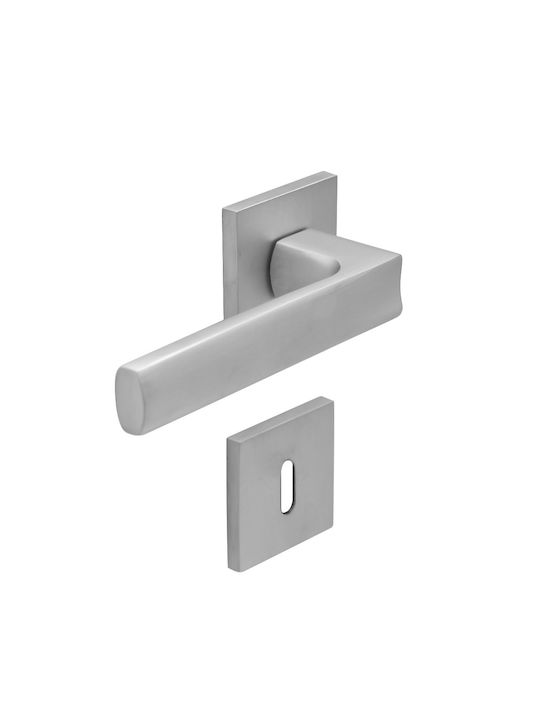 Türgriff Rosette Matt Nickel C2335