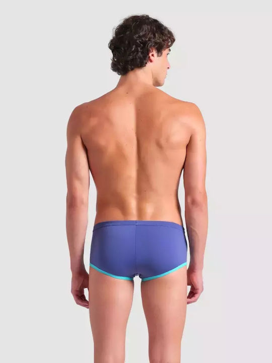 One Low Waist Мъжки Бански Плувни шорти Лилави