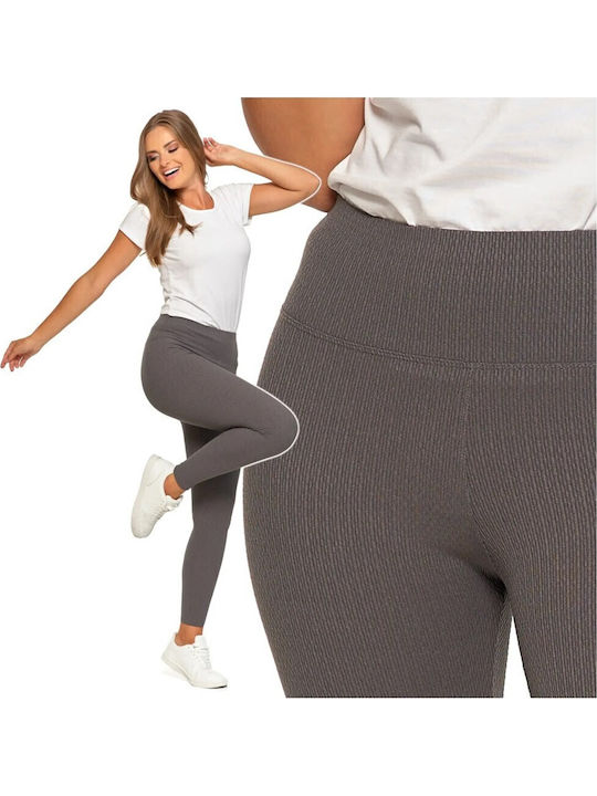 Instruire Colanti de femei Lung Colanti Talie inalta & Push Up Black