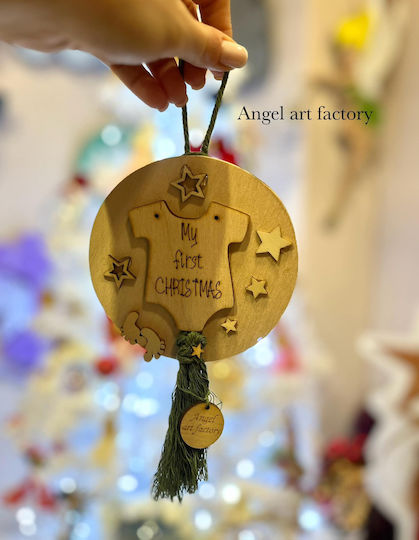 Hängendes Ornament Hölzern