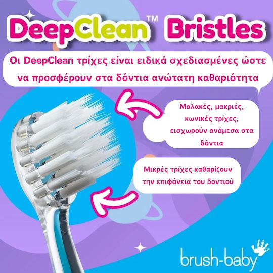 Brush Baby Periuță de dinți electrică pentru 3+ ani