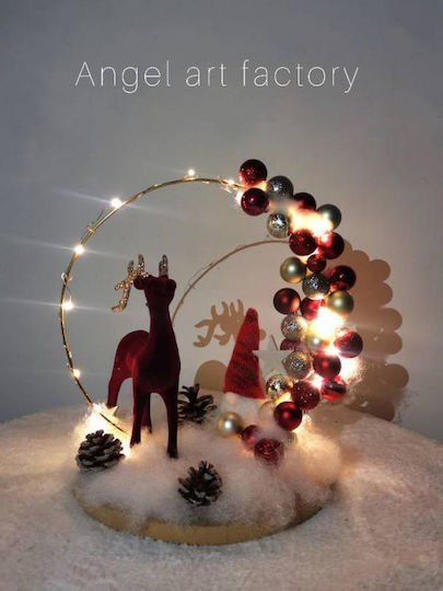 Weihnachtsdekoration Kranz Beleuchtet
