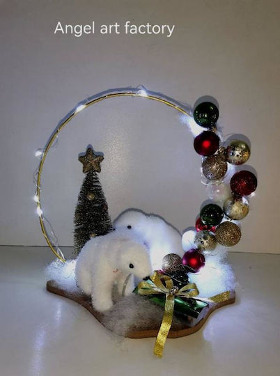 Weihnachtsdekoration Kranz Beleuchtet