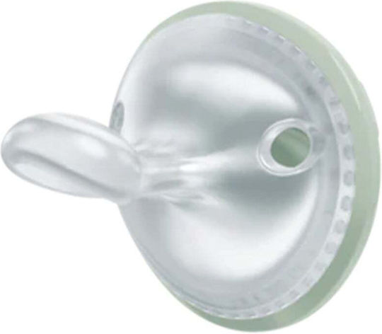 Nuk Mommy Feel Πιπίλες Σιλικόνης Πράσινο-Λευκό για 0-9 μηνών 2τμχ